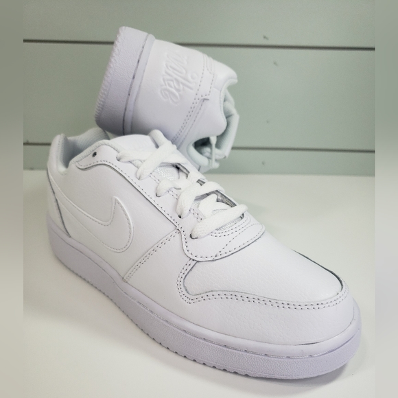 Nike Ebernon Low Triple White AQ1779-100 Trainer Sneakers Shoes Women's 7.5 - Picture 4 of 10